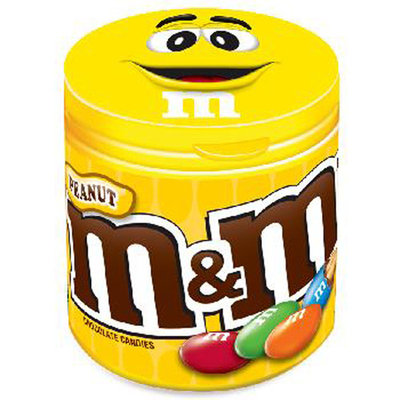 Product Of M&M, To Go Peanut - Bottle, Count 6 (3.5 oz) - Chocolate Candy / Grab Varieties & Flavors
