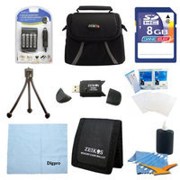 Special Fully Loaded Value 8GB Card and AA Battery Kit for Fujifilm S2950, S4200, S4500