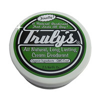 Truly’s – All Natural, Long Lasting Organic Cream Deodorant – 2.5 oz