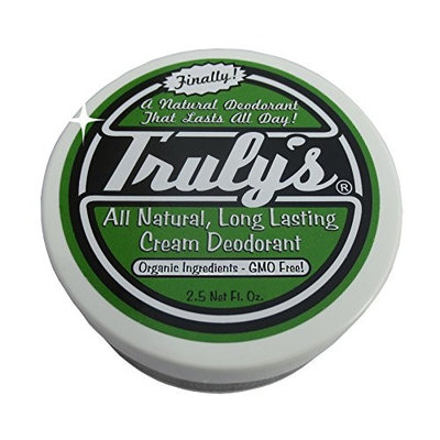 Truly’s – All Natural, Long Lasting Organic Cream Deodorant – 2.5 oz