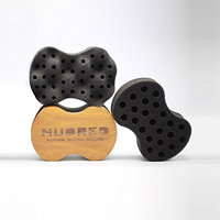 Nudred The Original Wooden Replaceable Curl Sponge - Single Big Holes