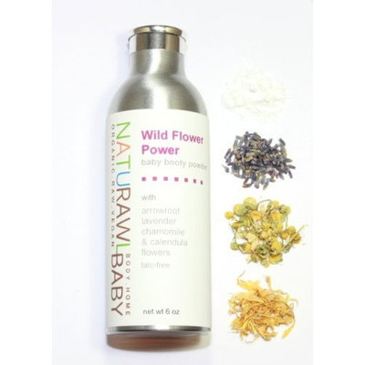 Wild Flower Power - Baby Booty Powder - NATURAWL - net wt 6 oz
