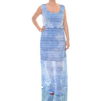 Style & Co. Blue Monn Dress Sleeveless Size L NWT - Movaz