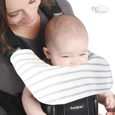 Drool and Teething Cover 100% Organic Bamboo Kun Teething Pads Designed to fit Baby Bjorn Carrier One (Carrier NOT included)