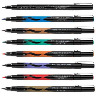 Prismacolor SAN1736665 Premier Brush Tip Marker, Blue