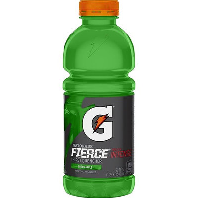Gatorade Thirst Quencher Sports Drink, Green Apple, 20 Fl Oz, Pack of 12