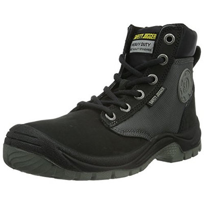 Safety Jogger DAKAR, Unisex-adult safety shoes, black (018), 38 EU (5 adult UK)