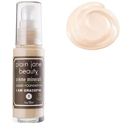Plain Jane Beauty 232003 I Am Graceful 1 Creme Minerals Liquid Foundation