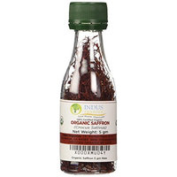Indus Organics Saffron Strings, Grown in Kashmir Mountains, 5 Gm, Premium Grade, Hand Selected, Freshly Packed