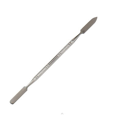 Makeup Depotting Tool/Spatula, 6 Inch Metal (Stainless Steel) Spatula for Makeup with non-Slip Grip