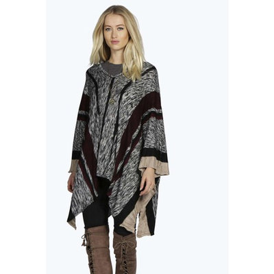Sofia Hooded Poncho