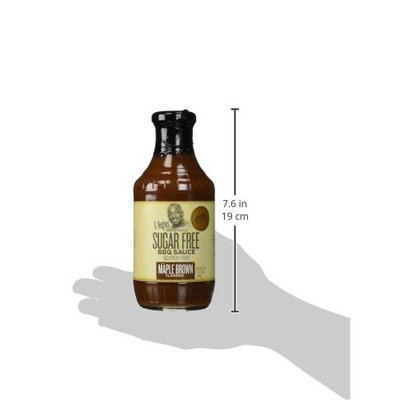 G Hughes Smokehouse Sugar Free BBQ Sauce 18oz Glass Bottle (Pack of 3) Select Flavor Below (Sampler Pack - 1 each of Hickory * Maple Brown & Honey)