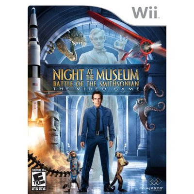 Night at the Museum: Battle of the Smithsonian Wii Game MAJESCO