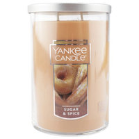Newell Brands Yankee Candle Large 2-Wick Tumbler Candle, Sugar and Spice