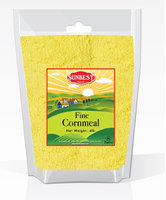 SUNBEST Corn Meal Flour, Fine Grind, Naturally Gluten Free (Fine, 4 Lb)