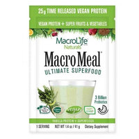 MacroLife Naturals 231907 Vegan Vanilla Macromeal Supplement