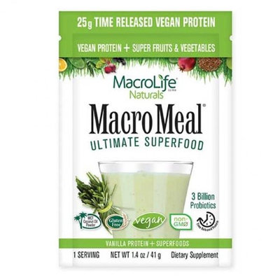 MacroLife Naturals 231907 Vegan Vanilla Macromeal Supplement