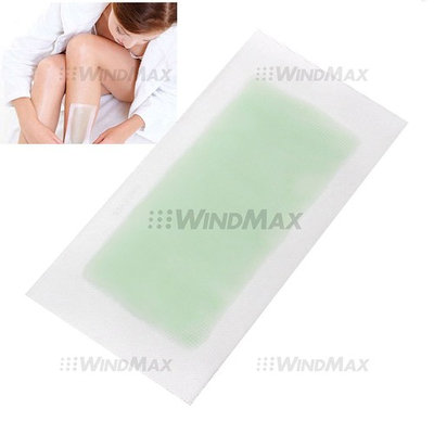 USA Seller WindMax® Aloe Vera Double Side Cold Wax Hair Removal Strips Paper Spa Skin Care for Leg Body Facial Hair (30 Pcs)