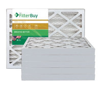 AFB Gold MERV 11 15x30x2 Pleated AC Furnace Air Filter. Filters. 100% produced in the USA. (Pack of 6)