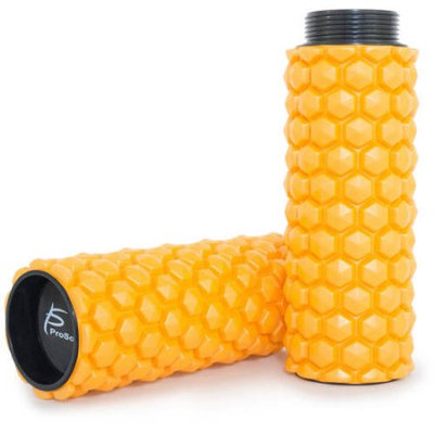 ProSource Premium Hexa Bumps 2-in-1 Sports Massage Trigger Point Foam Roller w/Grid 24
