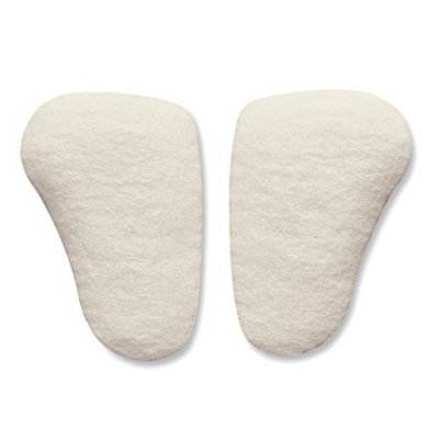 Longitudinal Metatarsal Arch Pads for Running - Hapad Metatarsal Pads, Large, 1/2’’ Thick (Pack of 3 Pairs of Foot Support Pads)