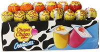 Euro-american Brands Chupa Chups Cremosa Lollipops 48 Count Tray