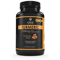 Turmeric Curcumin with Bioperine 1500mg. 120 Caps Maximum Potency, Natural Arthritis, Joint Support, Anti-Inflammatory Supplement with Black Pepper Extract for Higher Absorption