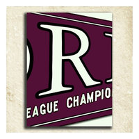 ''Baseball'' Alphabet Wall Art