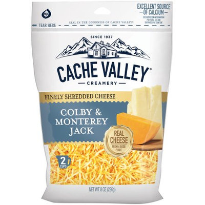 American Dairy Brands CACHE VALLEY 12/8 OZ COLBY JACK FINE SHRED