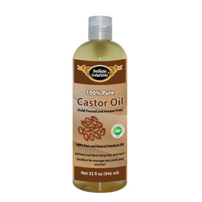 Belleza Solutions Castor Oil 16 OZ