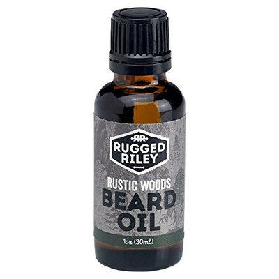 Rugged Riley All Natural Men's Rustic Woods Beard Oil