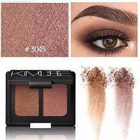 Vovomay Women's 10 Colors Best Pro Eyeshadow Palette,Shimmer +Matte -Waterproof-Long Lasting Stay- Warm Color Cream Eyeshadow Palette Set
