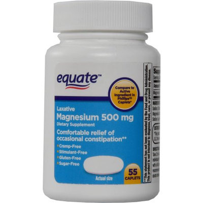 Equate Laxative Magnesium 500mg