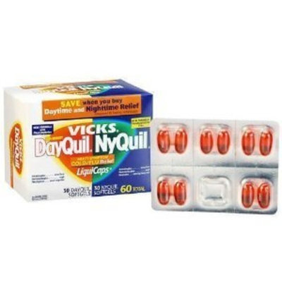 Vicks Dayquil/Nyquil Combo Pack - 60 ct.