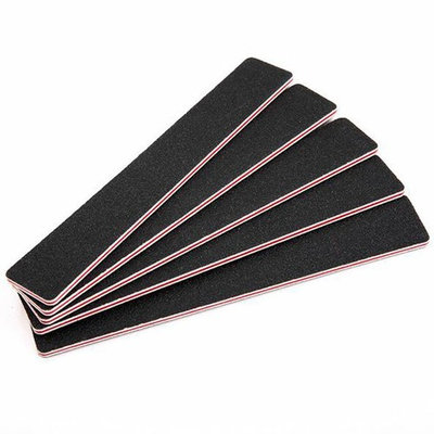 10 Pcs Square Black Sanding Nail File Stick Double Sided Nail Buffer Files Nail Art Tips Sanding Blocks Nail Manicure Tools
