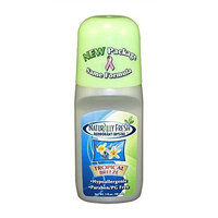 4 Packs of Naturally Fresh Tropical Breeze Roll On Deodorant Crystal