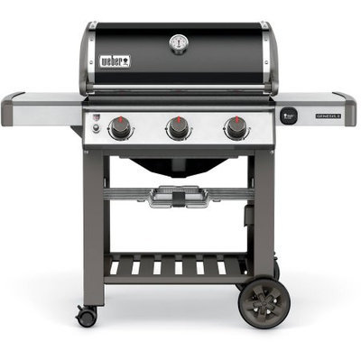 Weber Genesis II E-310 3-Burner Natural Gas Grill in Black