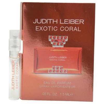 Judith Leiber 289092 Judith Leiber Exotic Coral Eau De Parfum Spray Vial