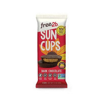 Sun Cups Sunflower Butter Cups Dark Chocolate 2 Cups (Pack of 12)