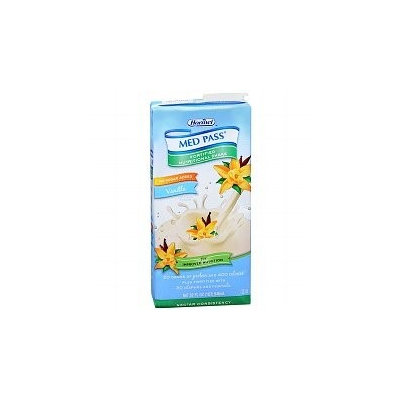 Med Pass 20 Med Pass Oral Supplement 2.0 Vanilla 32 oz. Box Ready to Use