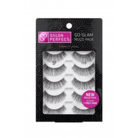 Salon Perfect Glamorous Multi Pack Eyelashes, 105 Black, 4 pr