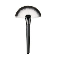 NEJLSD Professional Fan Makeup Brushes,Soft Face Powder Fan Shape Premium Makeup Brush Set, Blending Blush Face Powder Brush Makeup Brush