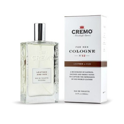 Cremo Spray Cologne Leather & Oud - 3.4oz