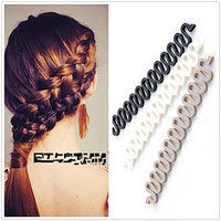 2Pcs Simple Unisex Black Spring Wave Wavy Metal Hair Band Girl Men Women Head Band Headband Hairband Accessory Couple Lover Gift
