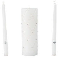 Wilton GRACEFUL WEDDING DAY UNITY CANDLE-TAPER CANDLES