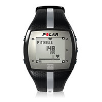 Polar FT7 Training Computer Watch Displays Workout Summary & Smart Coaching - Black/Silver