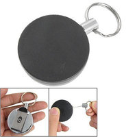 Multifunction Retractable Cord Metal Clasp Badge Reel Fastener