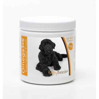 Healthy Breeds 840235142812 Portuguese Water Dog Omega 3 & 6 Soft Chews - 60 count