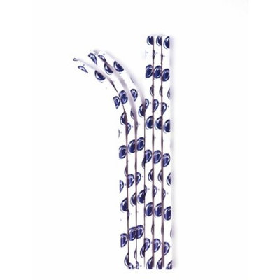 Aardvark Eco-flex Paper Straws, Penn State Nittny Lions, 24 Ct