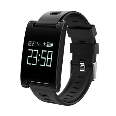 Fixm Waterproof Fitness Tracker Smart Watch Smart with Blood Pressure Monitor, Heart Rate Monitor, for IOS and Android